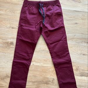 Tommy Hilfiger Chino Burgundy Pants!